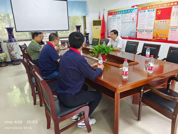 公司黨委書記到商品混凝土公司調(diào)研 公司黨委書記到商品混凝土公司調(diào)研