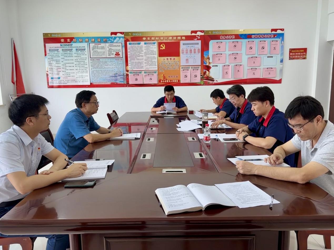 公司各黨支部召開學習貫徹習近平新時代中國特色社會主義思想主題教育專題組織生活會 公司各黨支部召開學習貫徹習近平新時代中國特色社會主義思想主題教育專題組織生活會