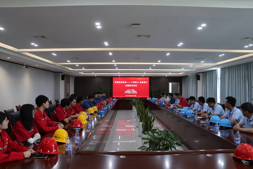 公司團委組織開展“珍視生命安全--人民至上 生命至上”主題團日活動 公司團委組織開展“珍視生命安全--人民至上 生命至上”主題團日活動